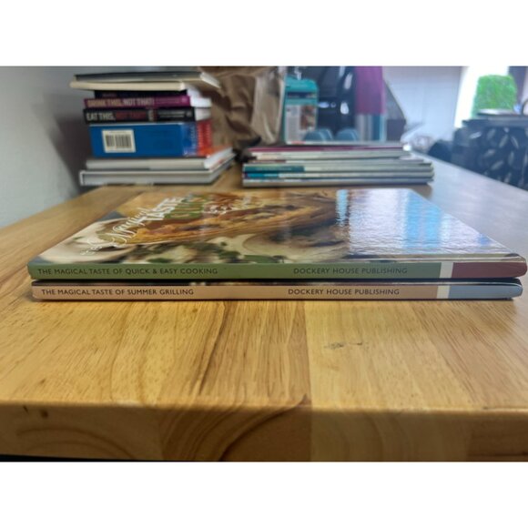 Set 2 The Magical Taste of Summer Grilling Hardcover By Dockery House Publishing - Picture 2 of 2